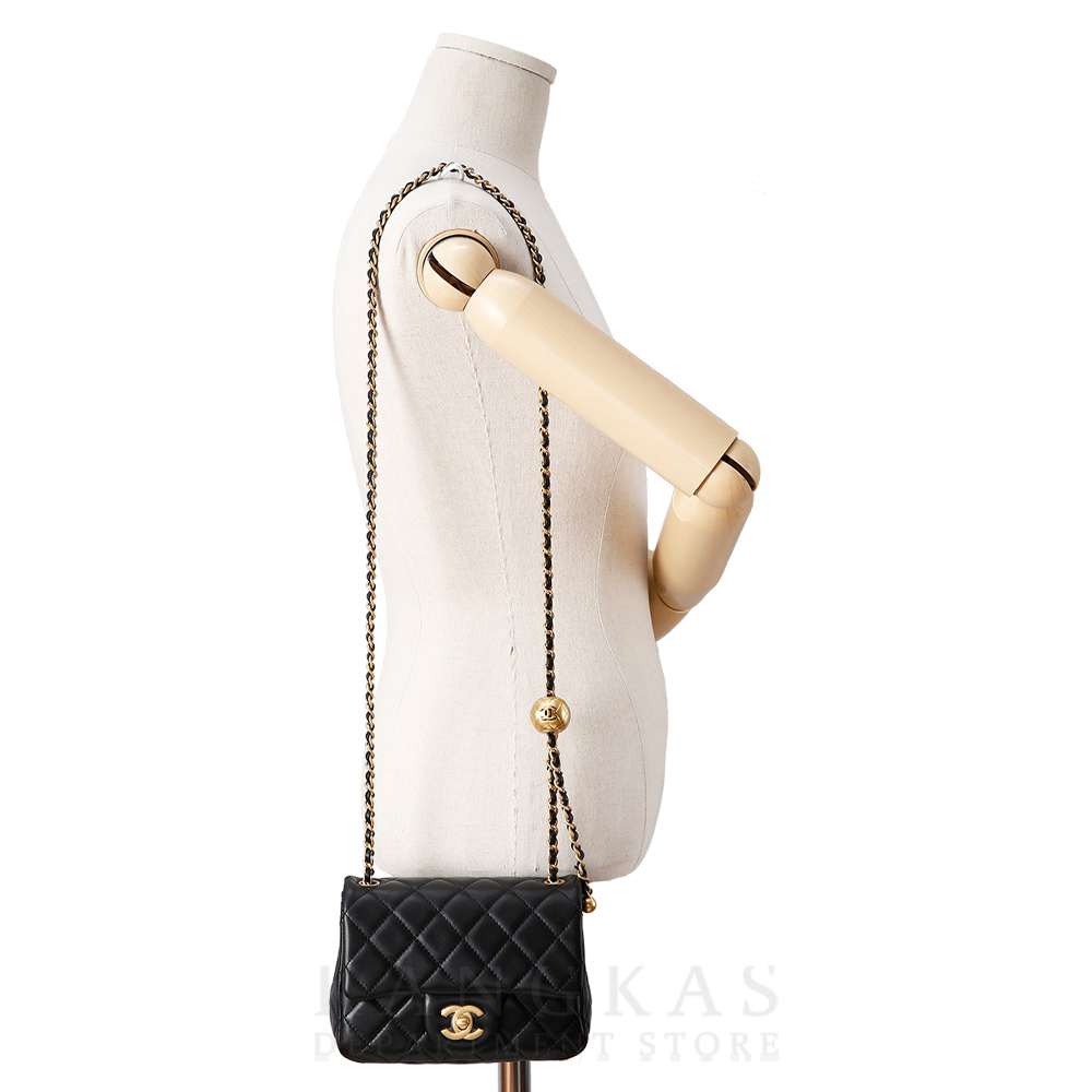 CHANEL(USED)샤넬 쁘띠삭 골든볼