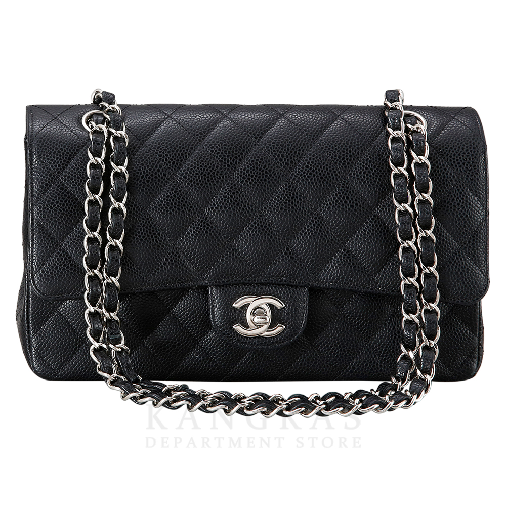 CHANEL(USED)샤넬 클래식 캐비어 미듐