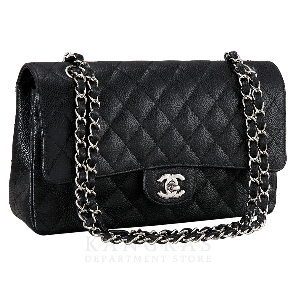 CHANEL(USED)샤넬 클래식 캐비어 미듐