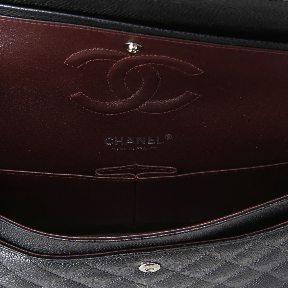 CHANEL(USED)샤넬 클래식 캐비어 미듐