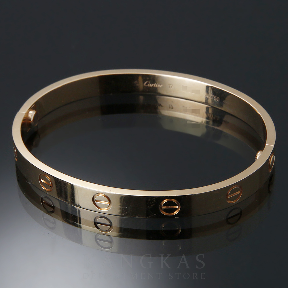 CARTIER(USED)까르띠에 러브 브레이슬릿 17#