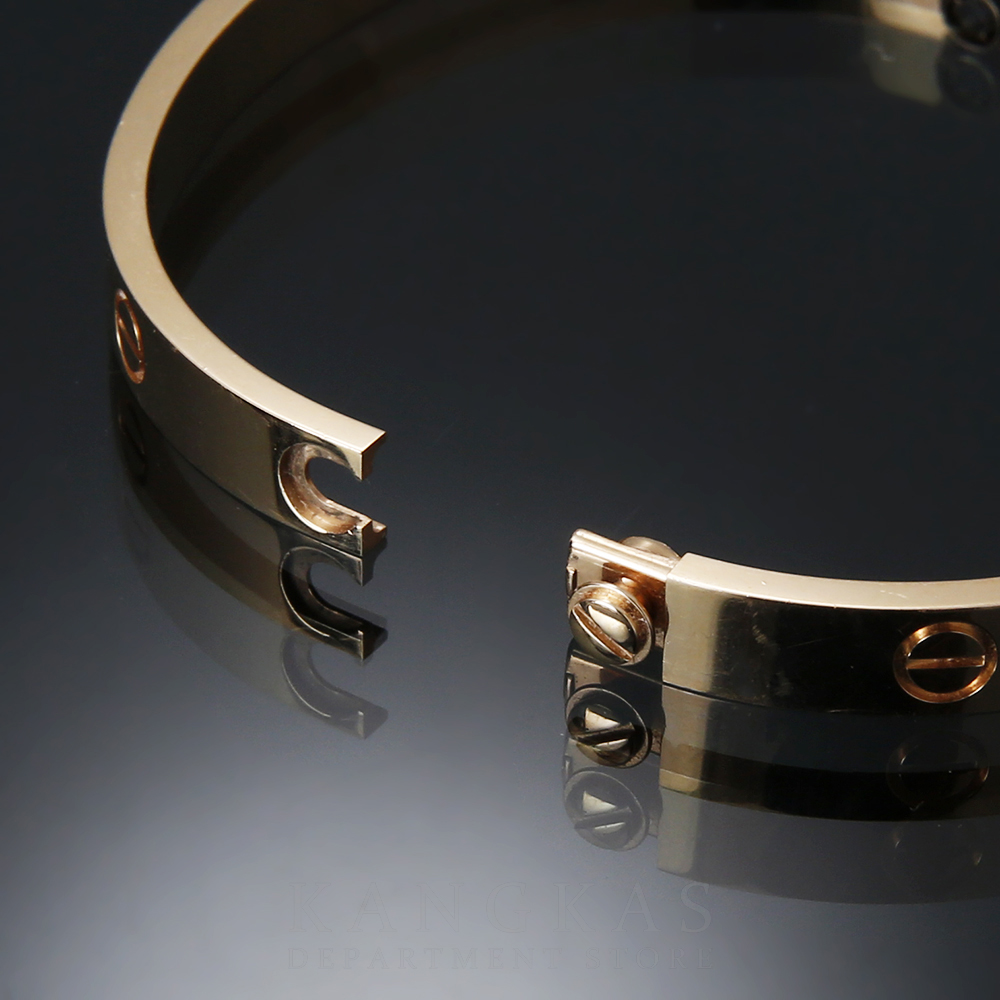 CARTIER(USED)까르띠에 러브 브레이슬릿 17#