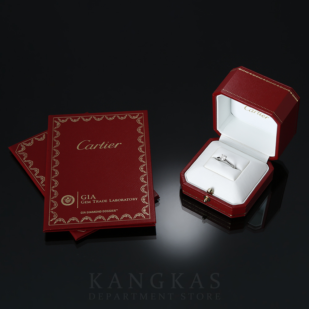CARTIER(USED)까르띠에 1895 솔리테어 0.54ct 다이아 링 #51