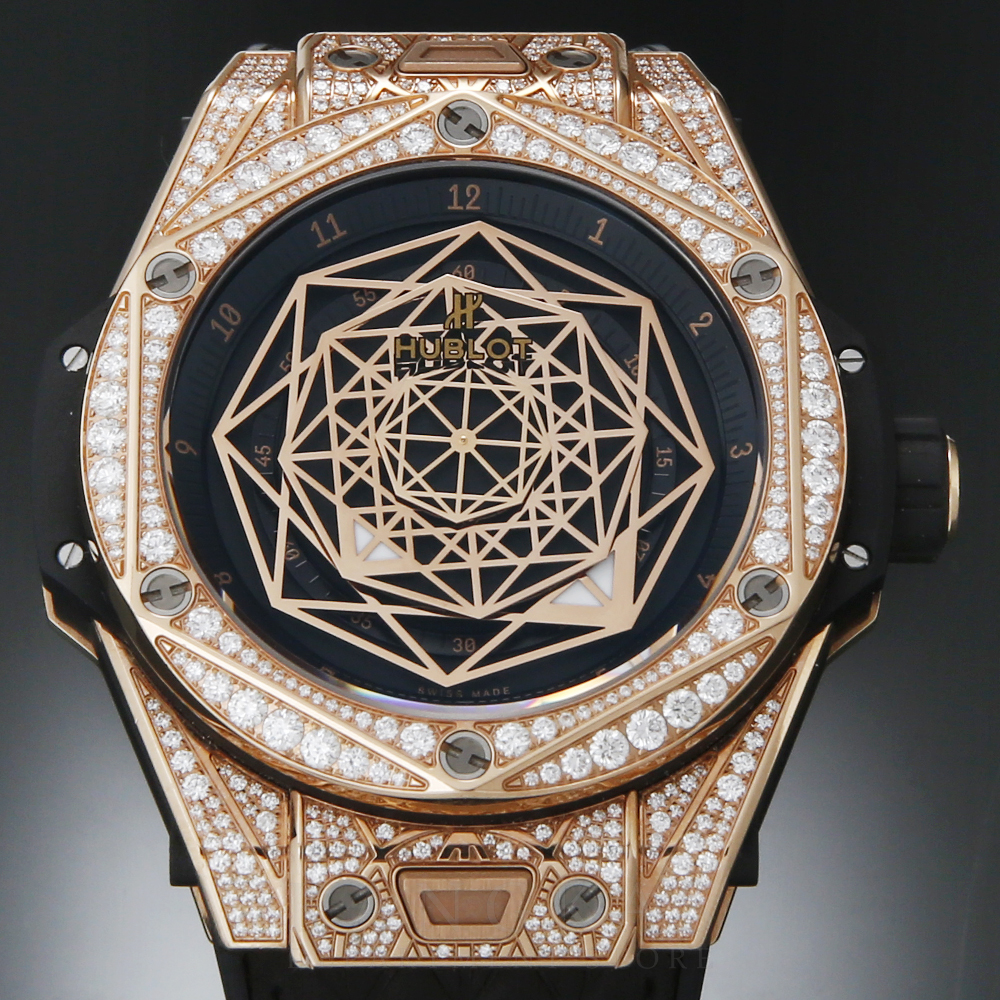 HUBLOT(USED)위블로 유니코 빅뱅 킹 골드