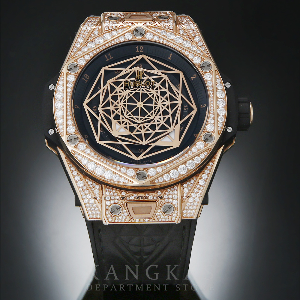 HUBLOT(USED)위블로 유니코 빅뱅 킹 골드