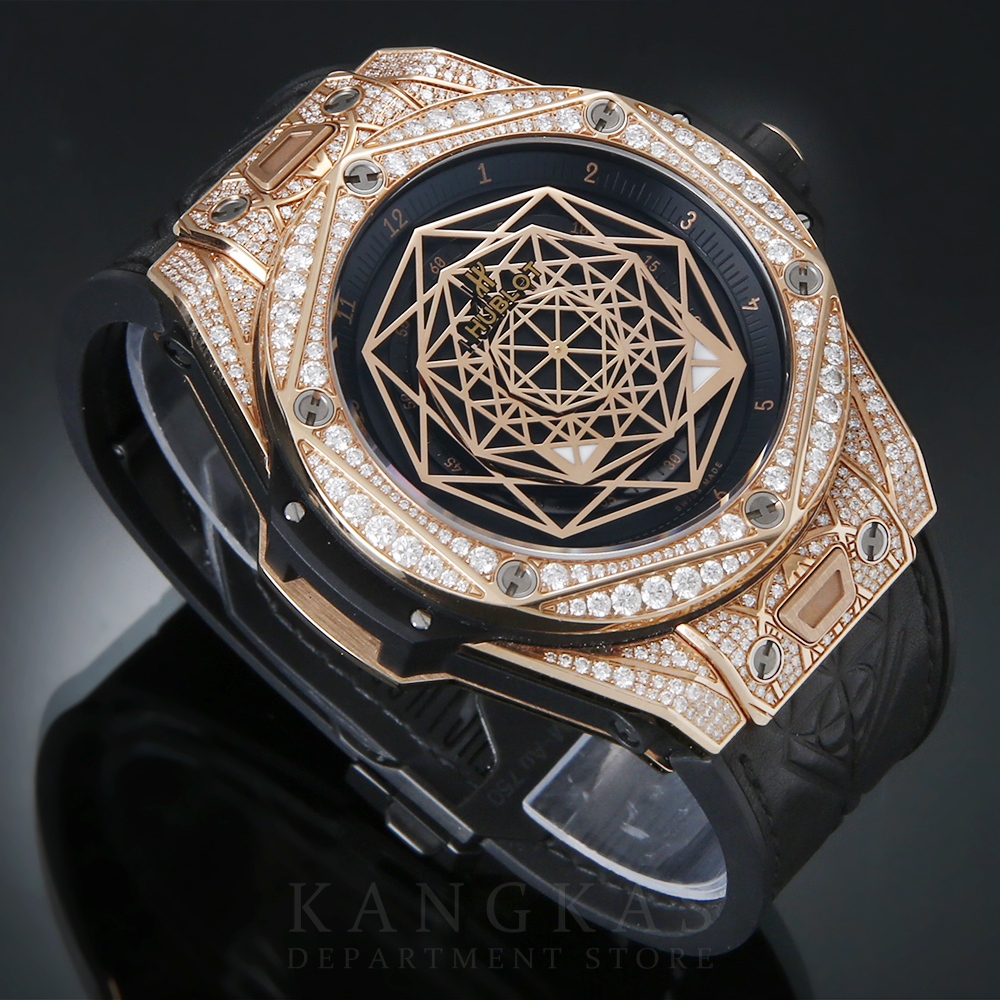 HUBLOT(USED)위블로 유니코 빅뱅 킹 골드
