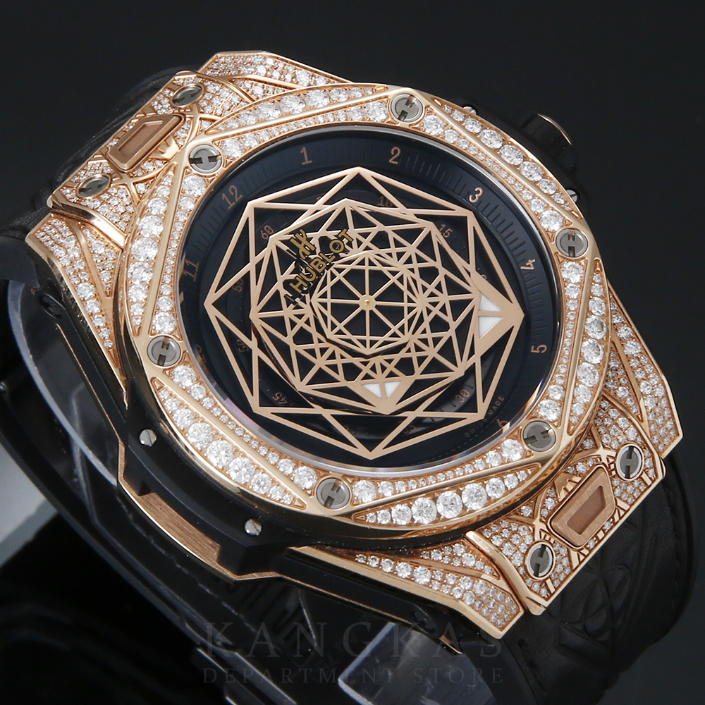 HUBLOT(USED)위블로 유니코 빅뱅 킹 골드