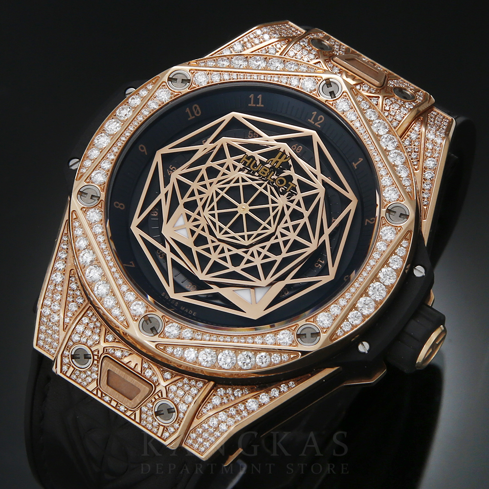 HUBLOT(USED)위블로 유니코 빅뱅 킹 골드