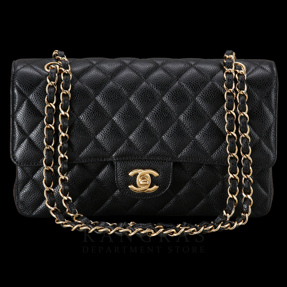 CHANEL(USED)샤넬 클래식 캐비어 미듐