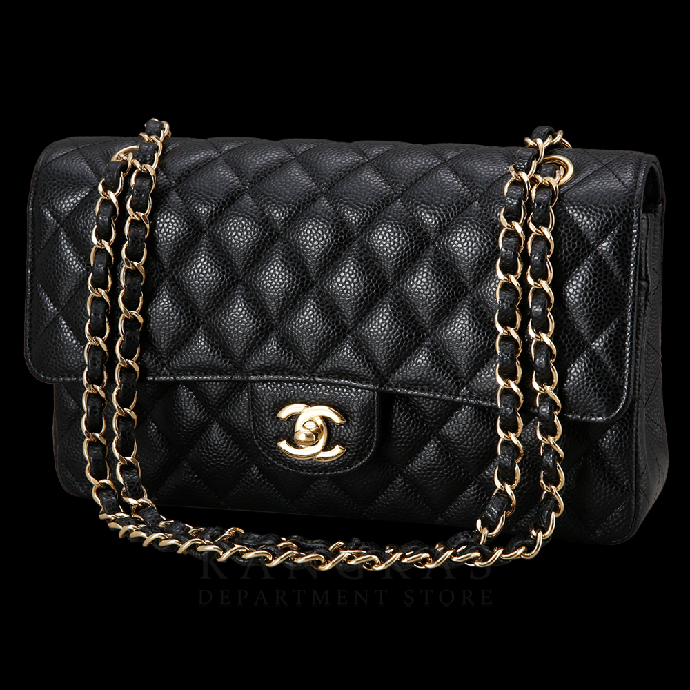 CHANEL(USED)샤넬 클래식 캐비어 미듐