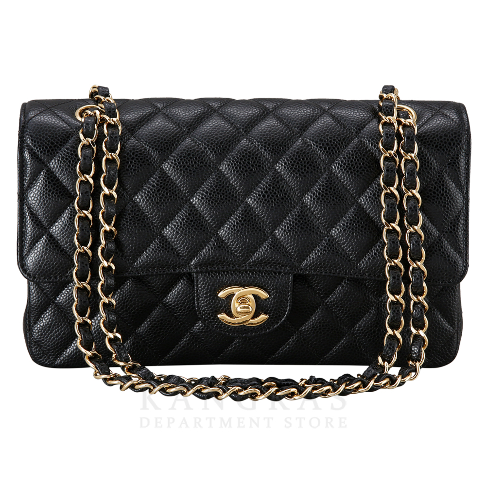 CHANEL(USED)샤넬 클래식 캐비어 미듐