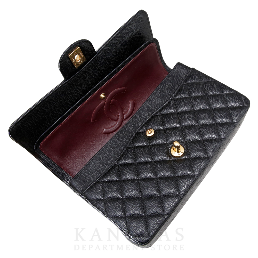 CHANEL(USED)샤넬 클래식 캐비어 미듐