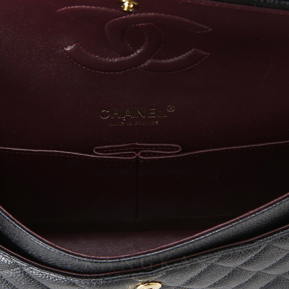 CHANEL(USED)샤넬 클래식 캐비어 미듐