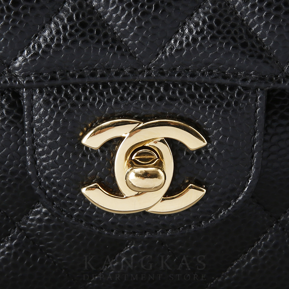 CHANEL(USED)샤넬 클래식 캐비어 미듐