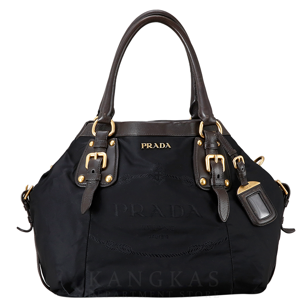 PRADA(USED)프라다 패브릭 토트숄더