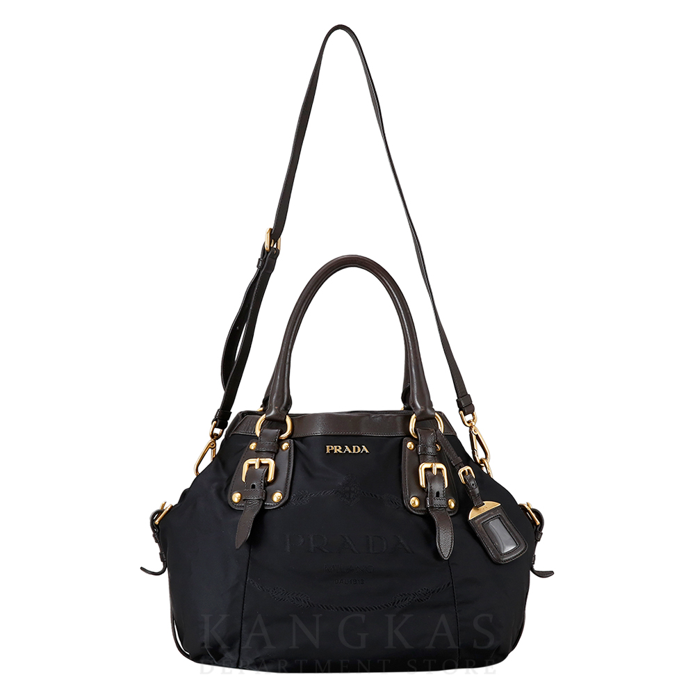 PRADA(USED)프라다 패브릭 토트숄더