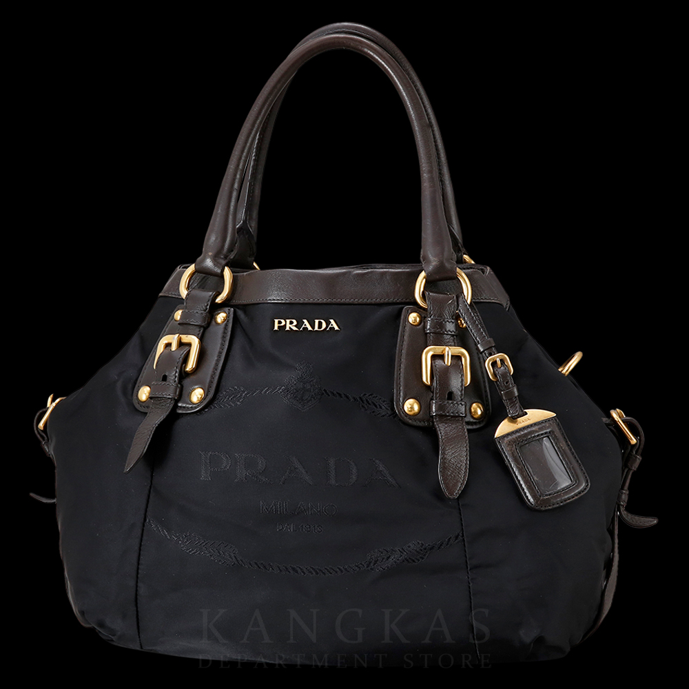 PRADA(USED)프라다 패브릭 토트숄더