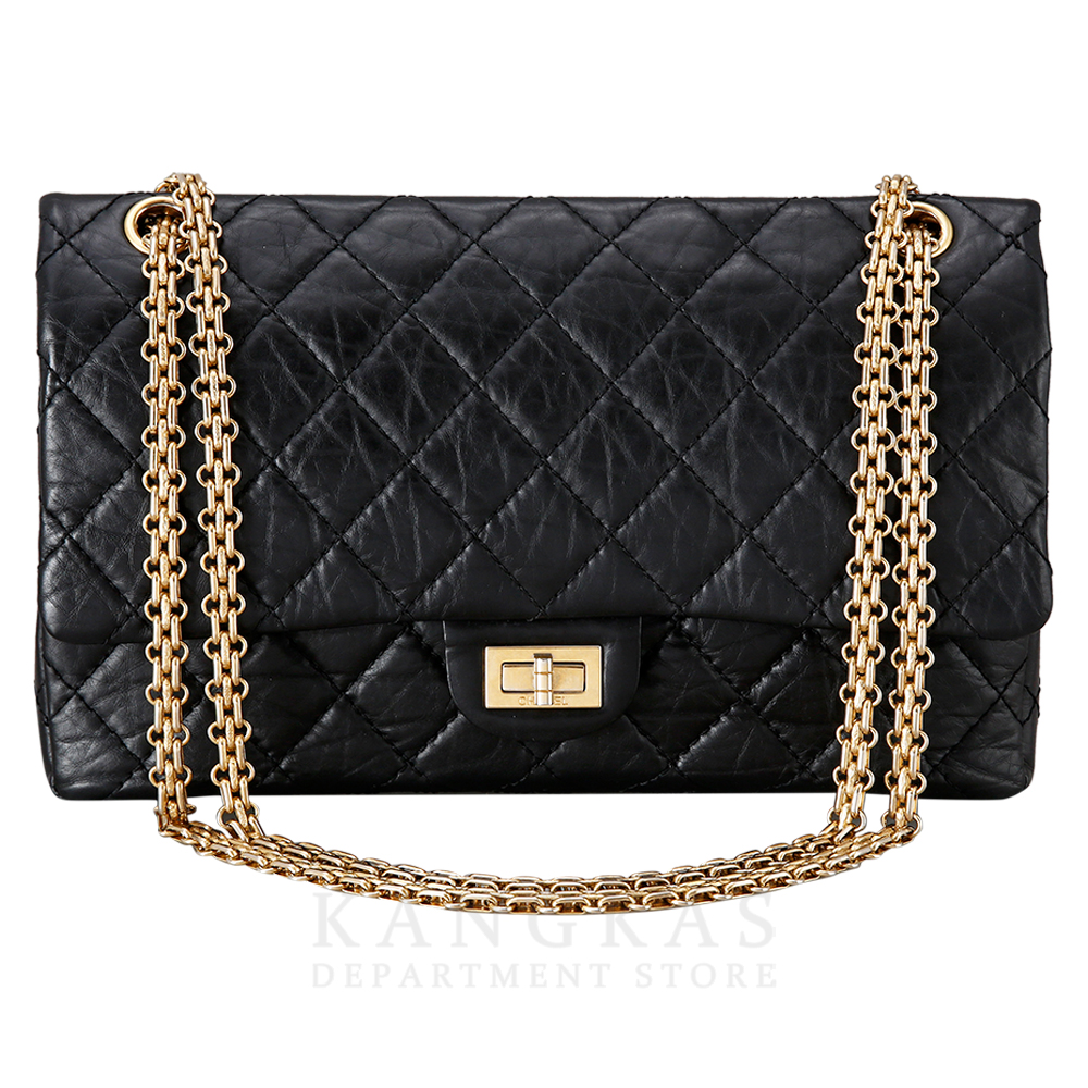 CHANEL(USED)샤넬 2.55 빈티지 미듐 금장