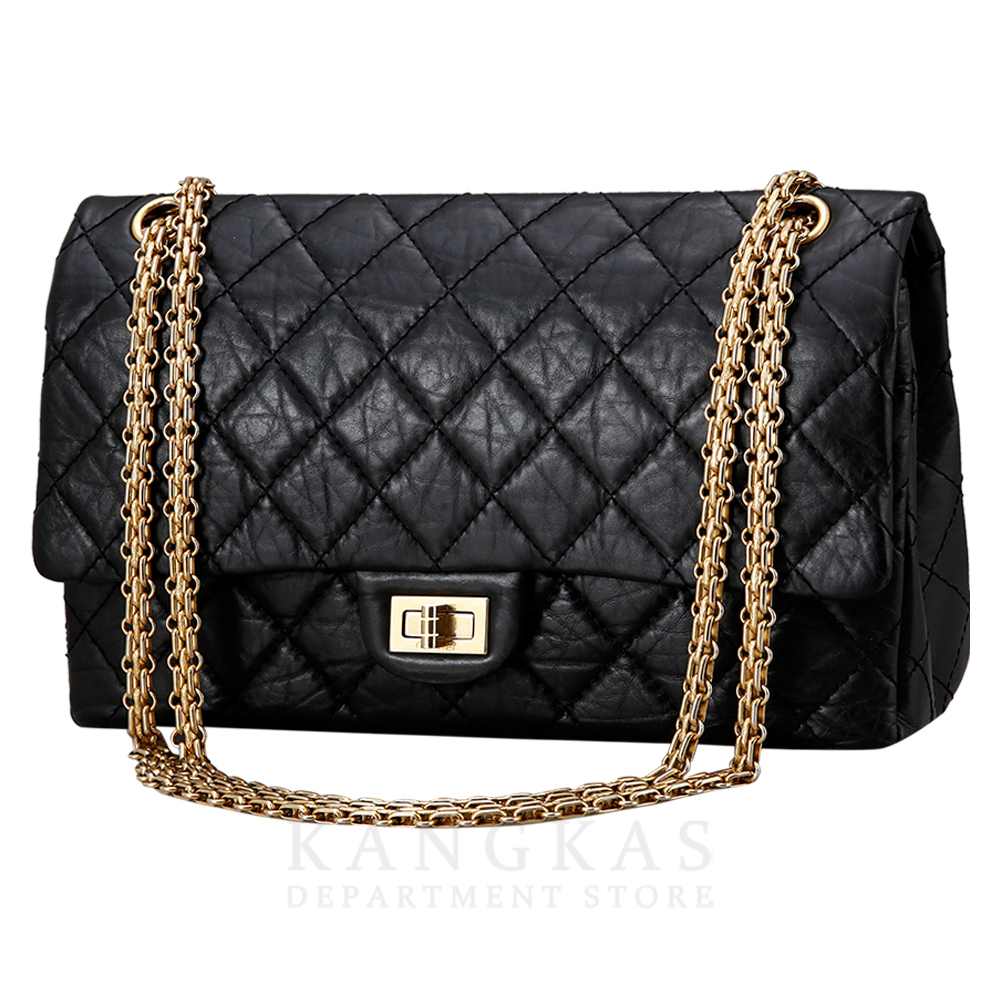 CHANEL(USED)샤넬 2.55 빈티지 미듐 금장