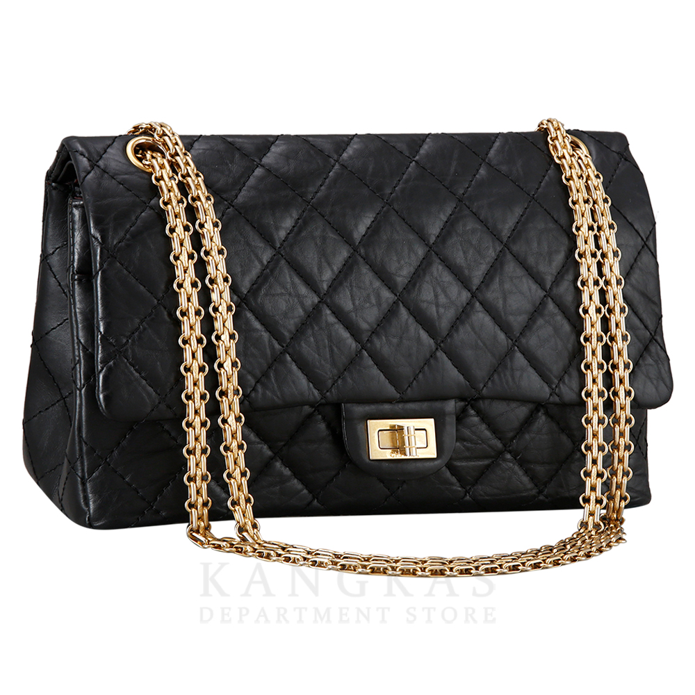 CHANEL(USED)샤넬 2.55 빈티지 미듐 금장