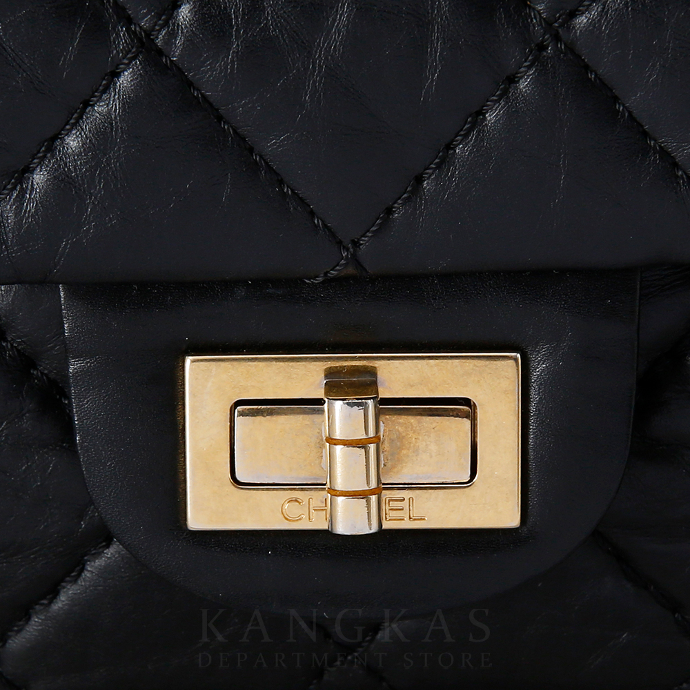 CHANEL(USED)샤넬 2.55 빈티지 미듐 금장