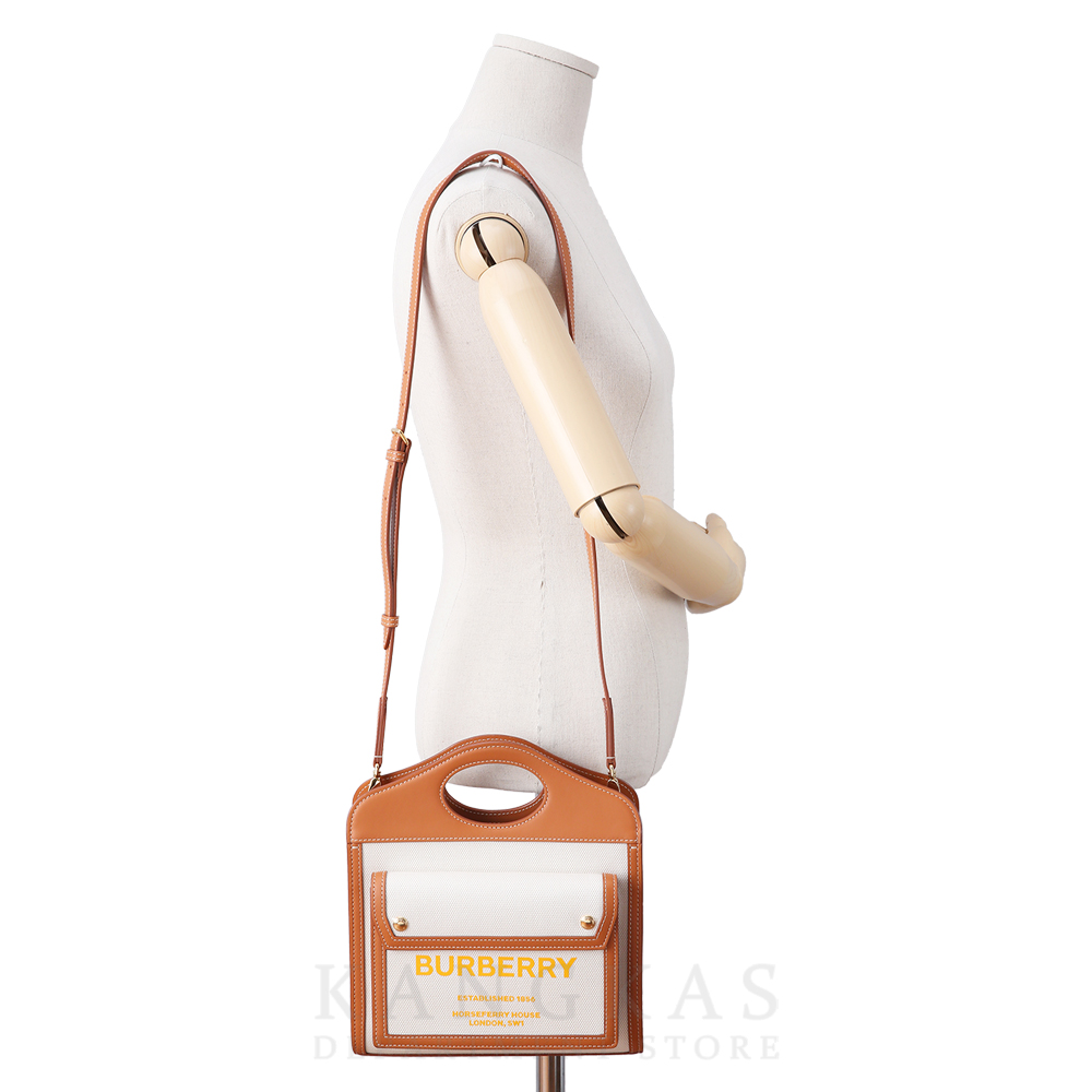 BURBERRY(USED)버버리 캔버스 포켓백