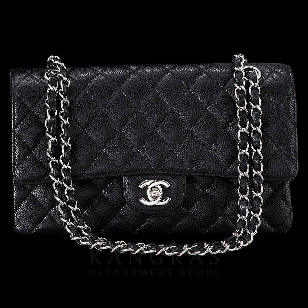 CHANEL(USED)샤넬 클래식 캐비어 미듐