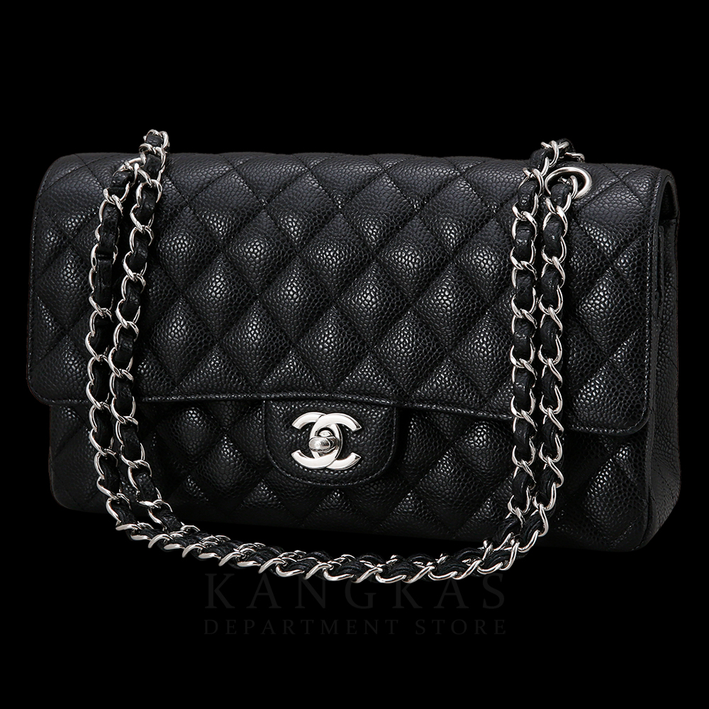 CHANEL(USED)샤넬 클래식 캐비어 미듐