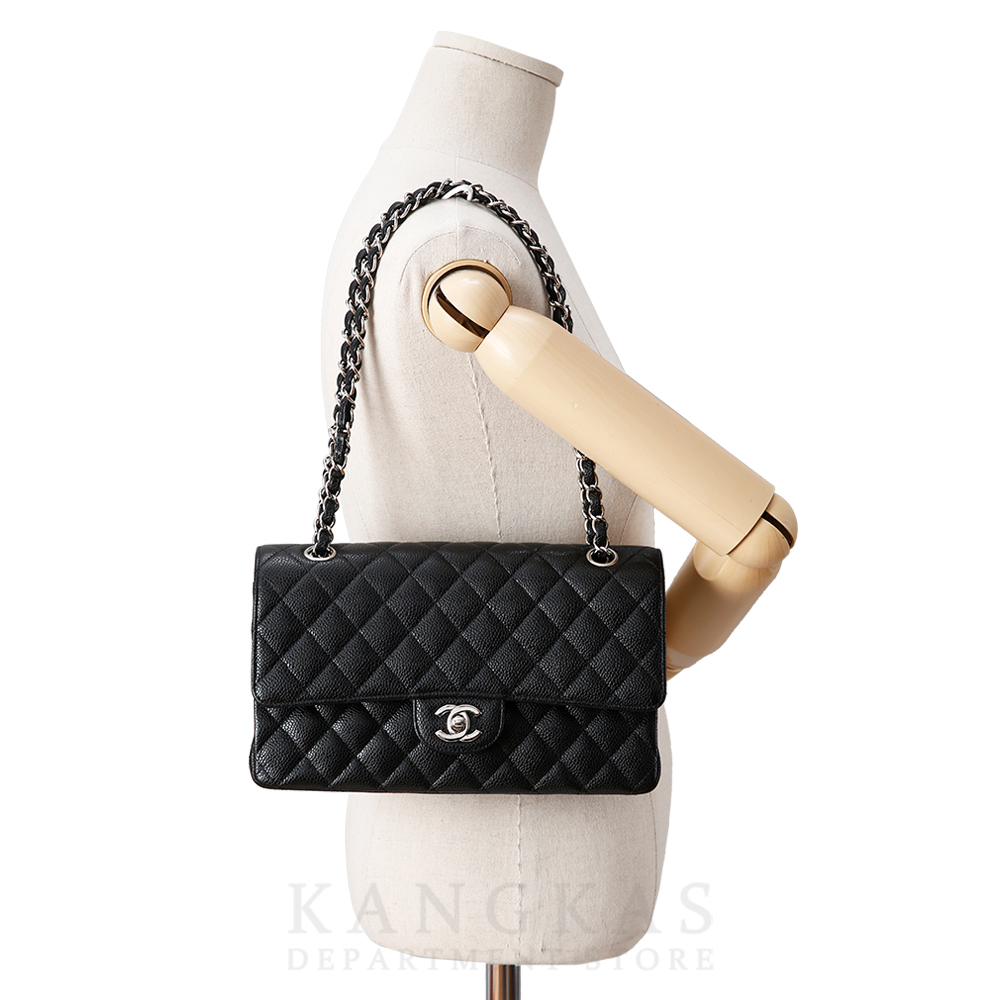 CHANEL(USED)샤넬 클래식 캐비어 미듐