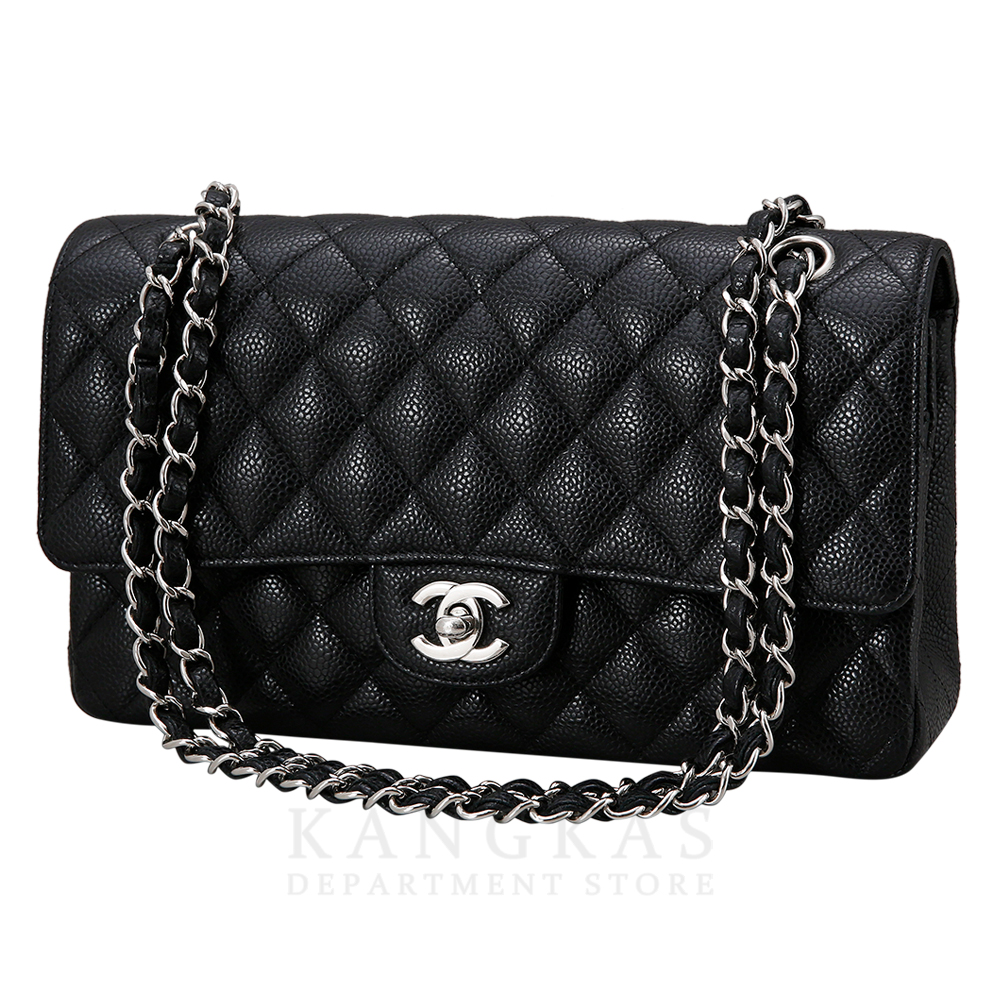 CHANEL(USED)샤넬 클래식 캐비어 미듐