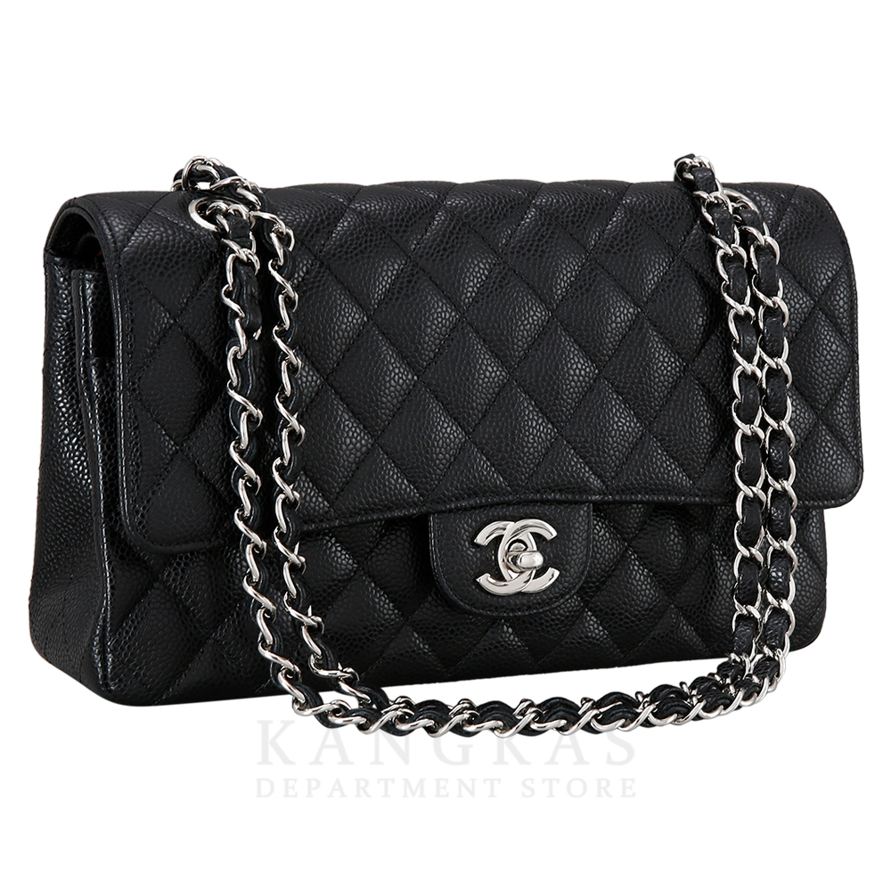 CHANEL(USED)샤넬 클래식 캐비어 미듐
