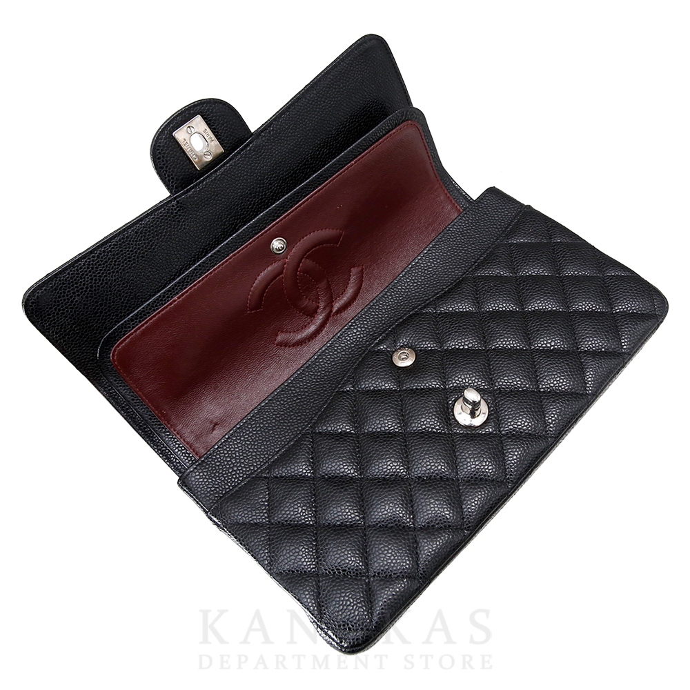 CHANEL(USED)샤넬 클래식 캐비어 미듐