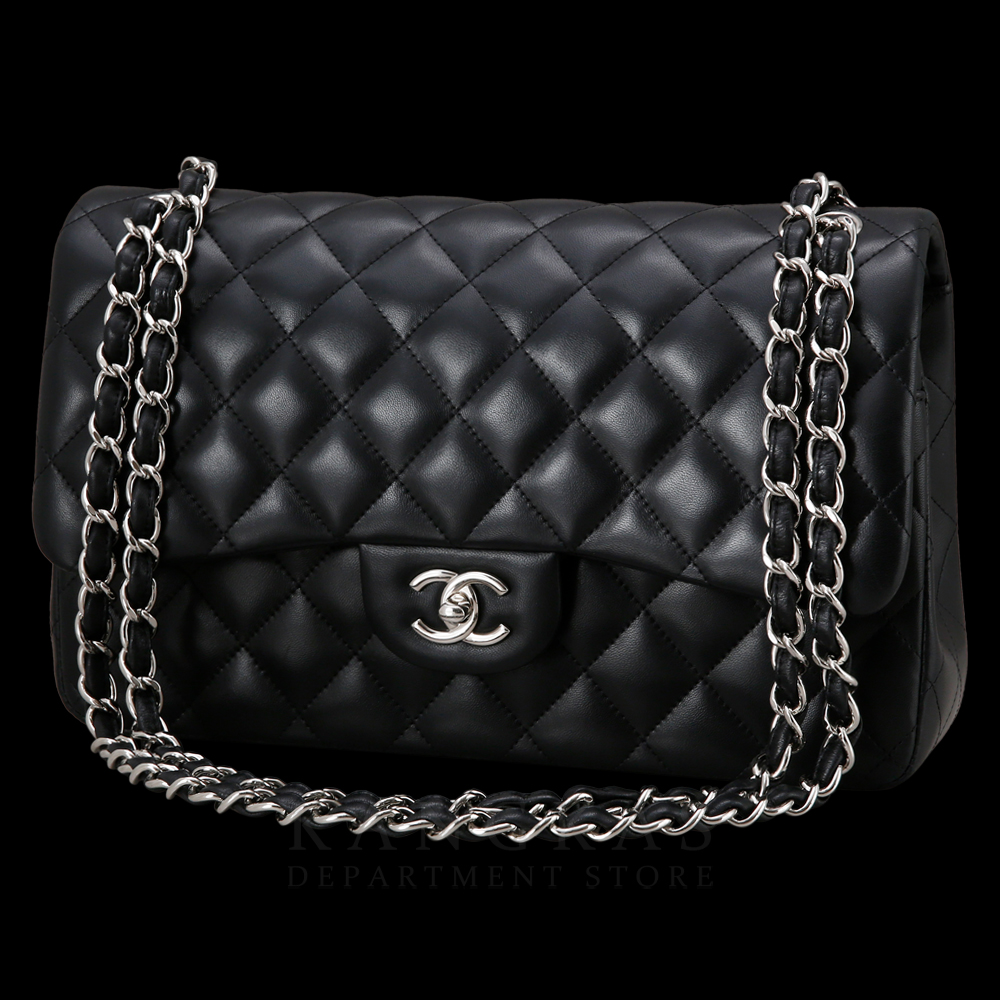 CHANEL(USED)샤넬 클래식 램스킨 점보