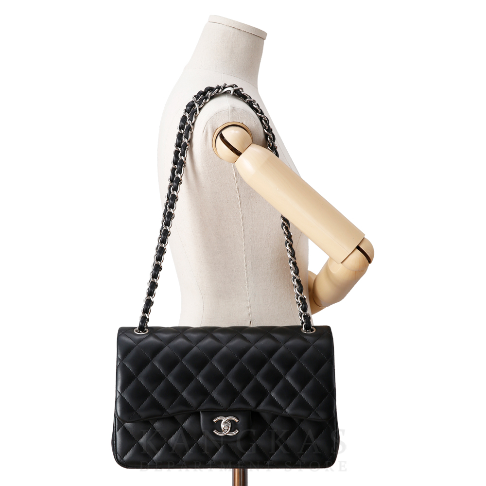 CHANEL(USED)샤넬 클래식 램스킨 점보