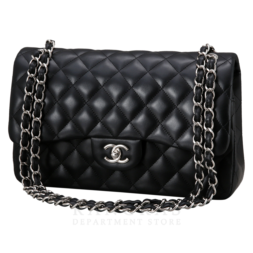 CHANEL(USED)샤넬 클래식 램스킨 점보