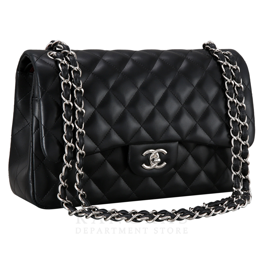 CHANEL(USED)샤넬 클래식 램스킨 점보