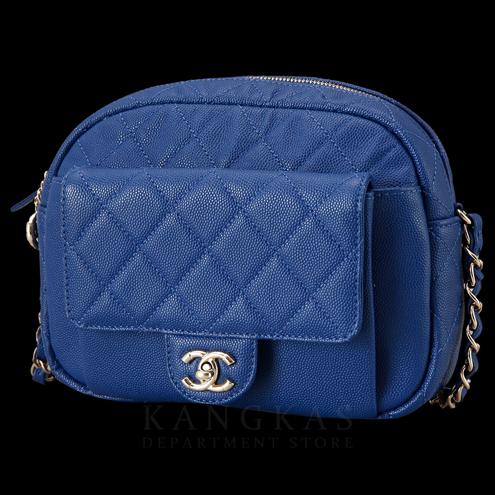 CHANEL(USED)샤넬 캐비어 체인숄더