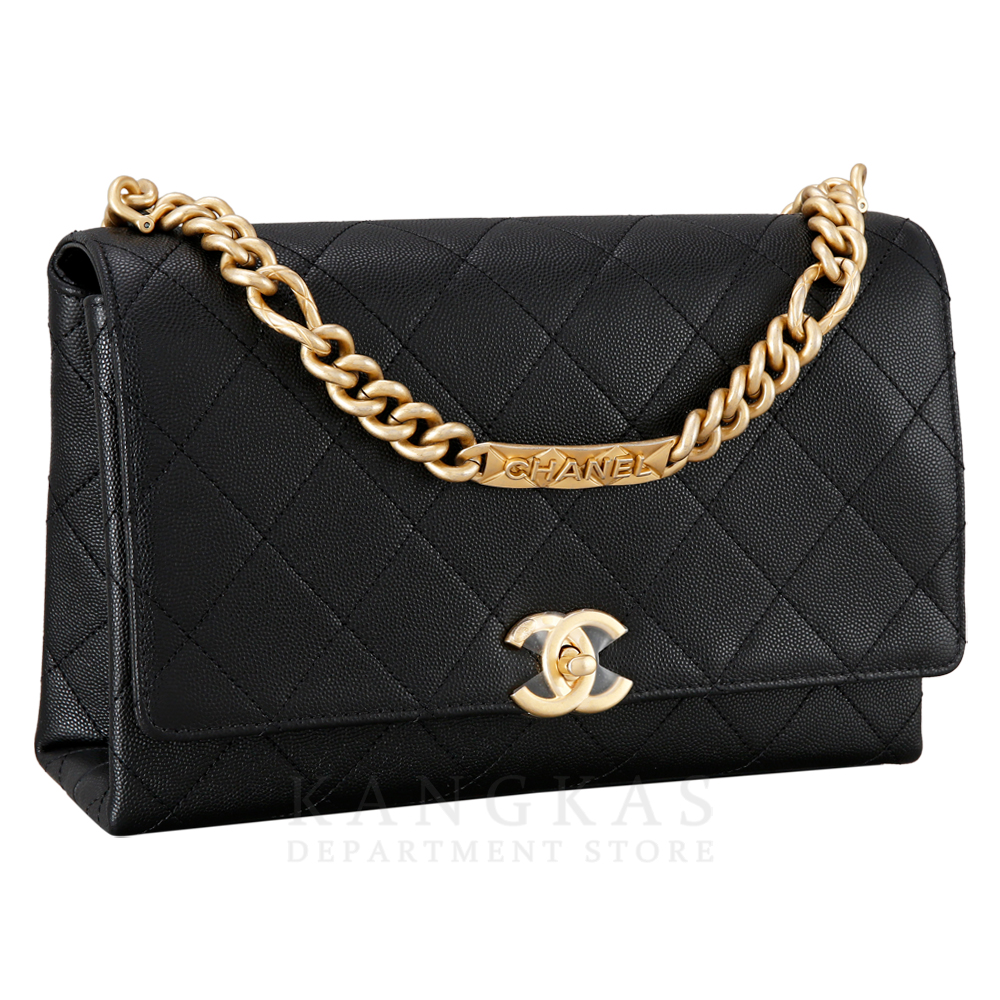 CHANEL(USED)샤넬 시즌 캐비어 체인 플랩백