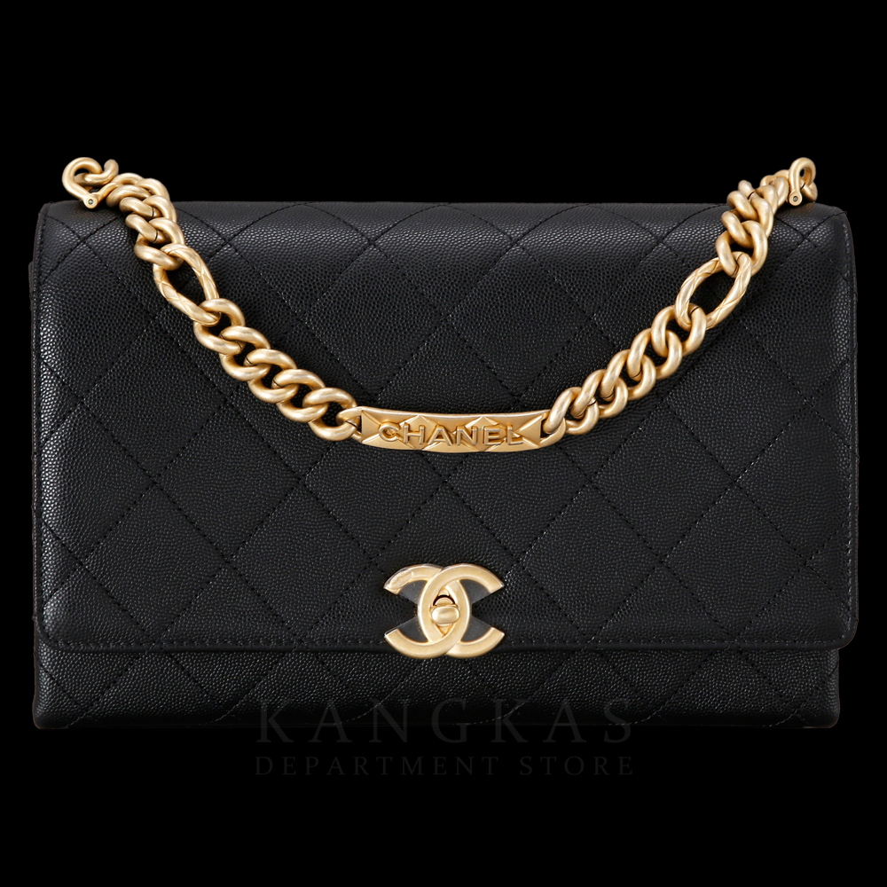 CHANEL(USED)샤넬 시즌 캐비어 체인 플랩백