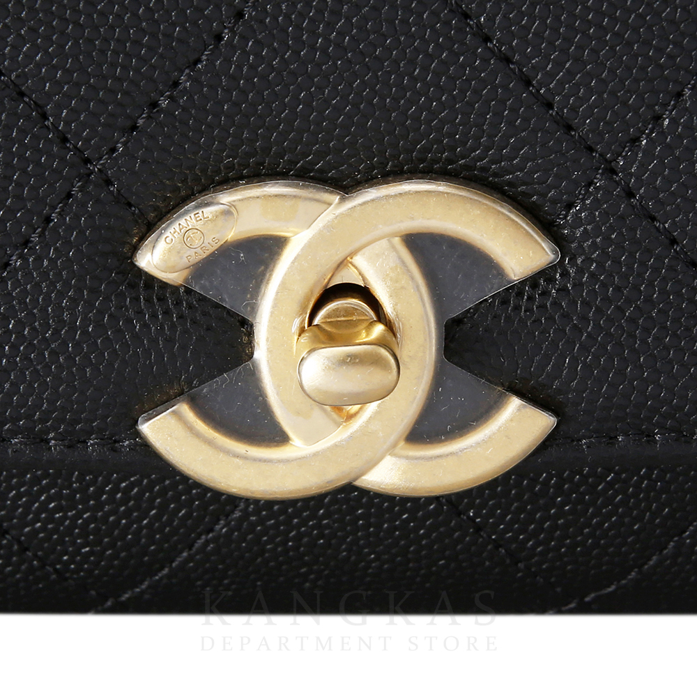 CHANEL(USED)샤넬 시즌 캐비어 체인 플랩백