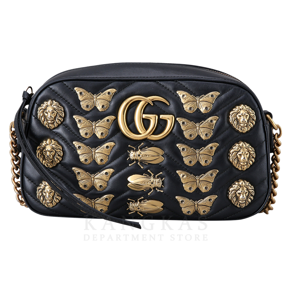 GUCCI(USED)구찌 447632 GG마몽 마틀라세 시즌 카메라백