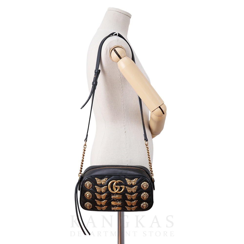 GUCCI(USED)구찌 447632 GG마몽 마틀라세 시즌 카메라백
