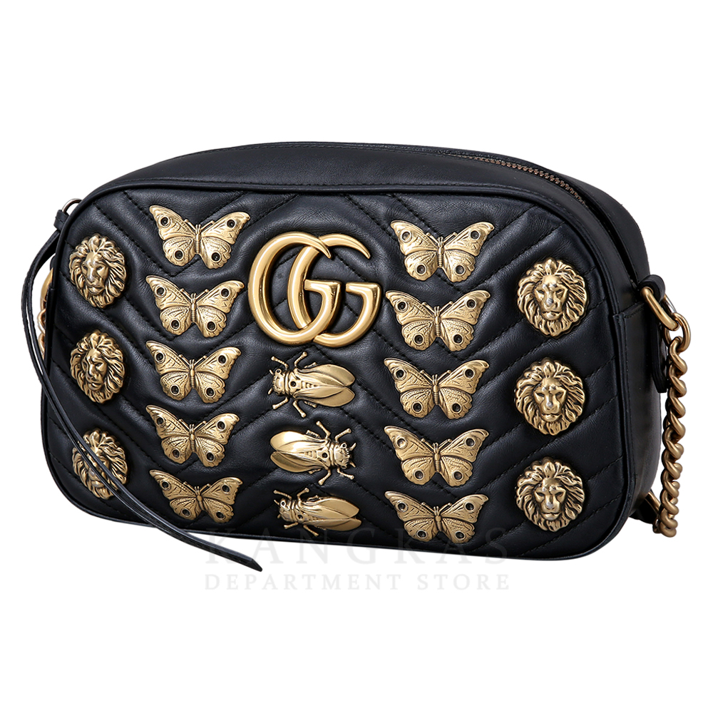 GUCCI(USED)구찌 447632 GG마몽 마틀라세 시즌 카메라백