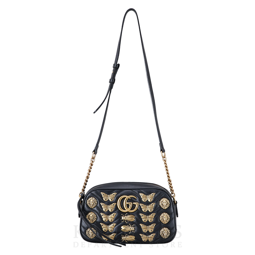 GUCCI(USED)구찌 447632 GG마몽 마틀라세 시즌 카메라백