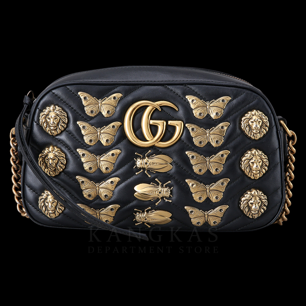 GUCCI(USED)구찌 447632 GG마몽 마틀라세 시즌 카메라백