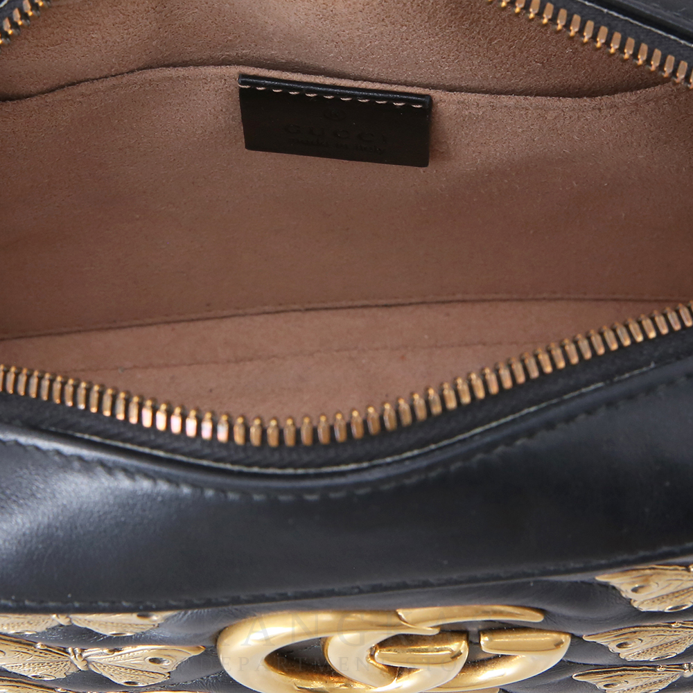 GUCCI(USED)구찌 447632 GG마몽 마틀라세 시즌 카메라백