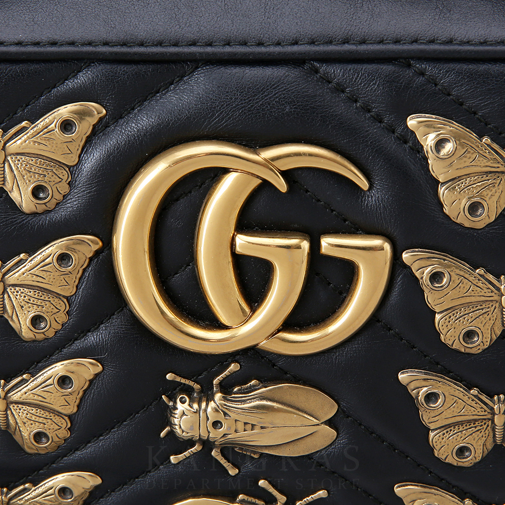GUCCI(USED)구찌 447632 GG마몽 마틀라세 시즌 카메라백