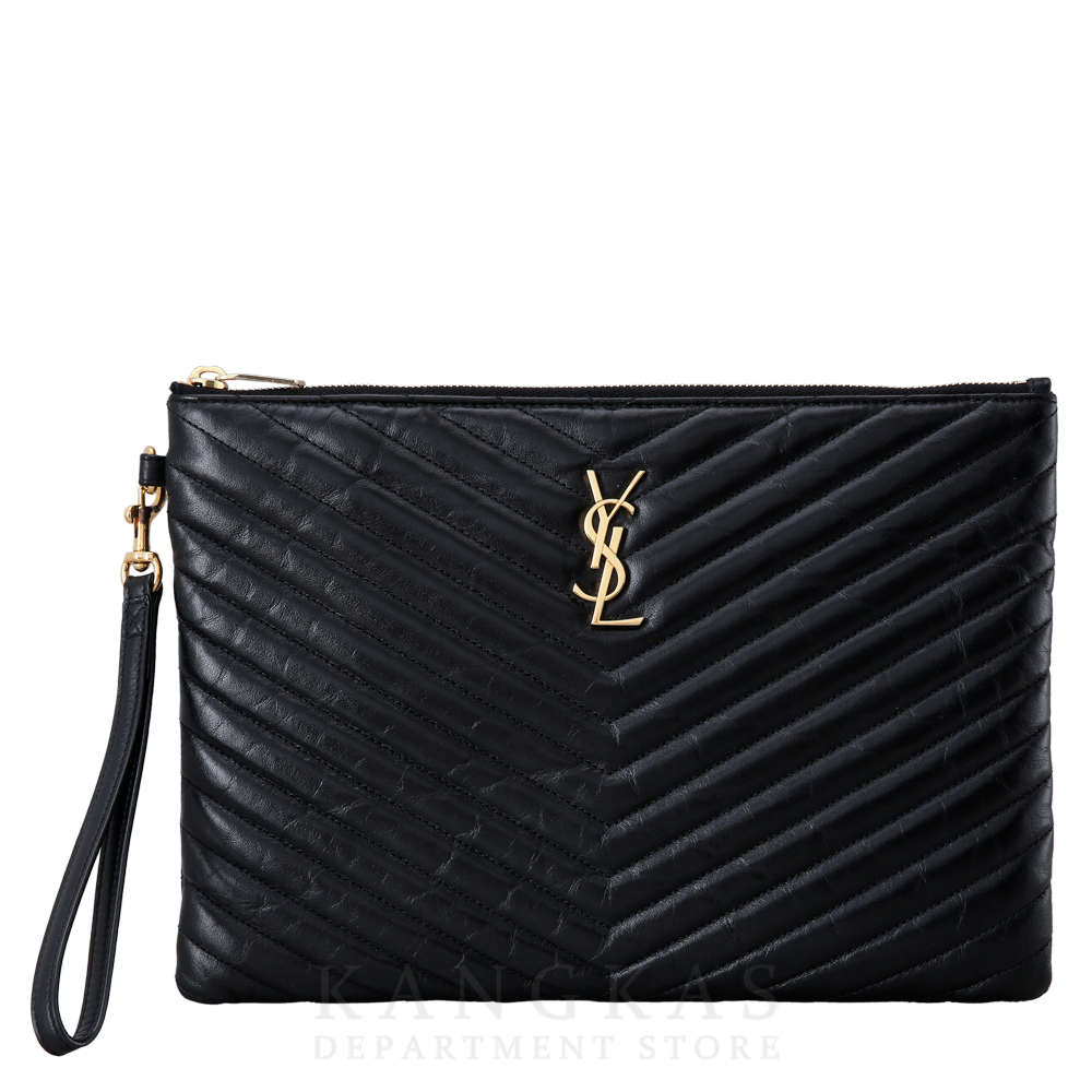 Yves Saint Laurent(USED)생로랑 559193 모노그램 쉐브론 클러치