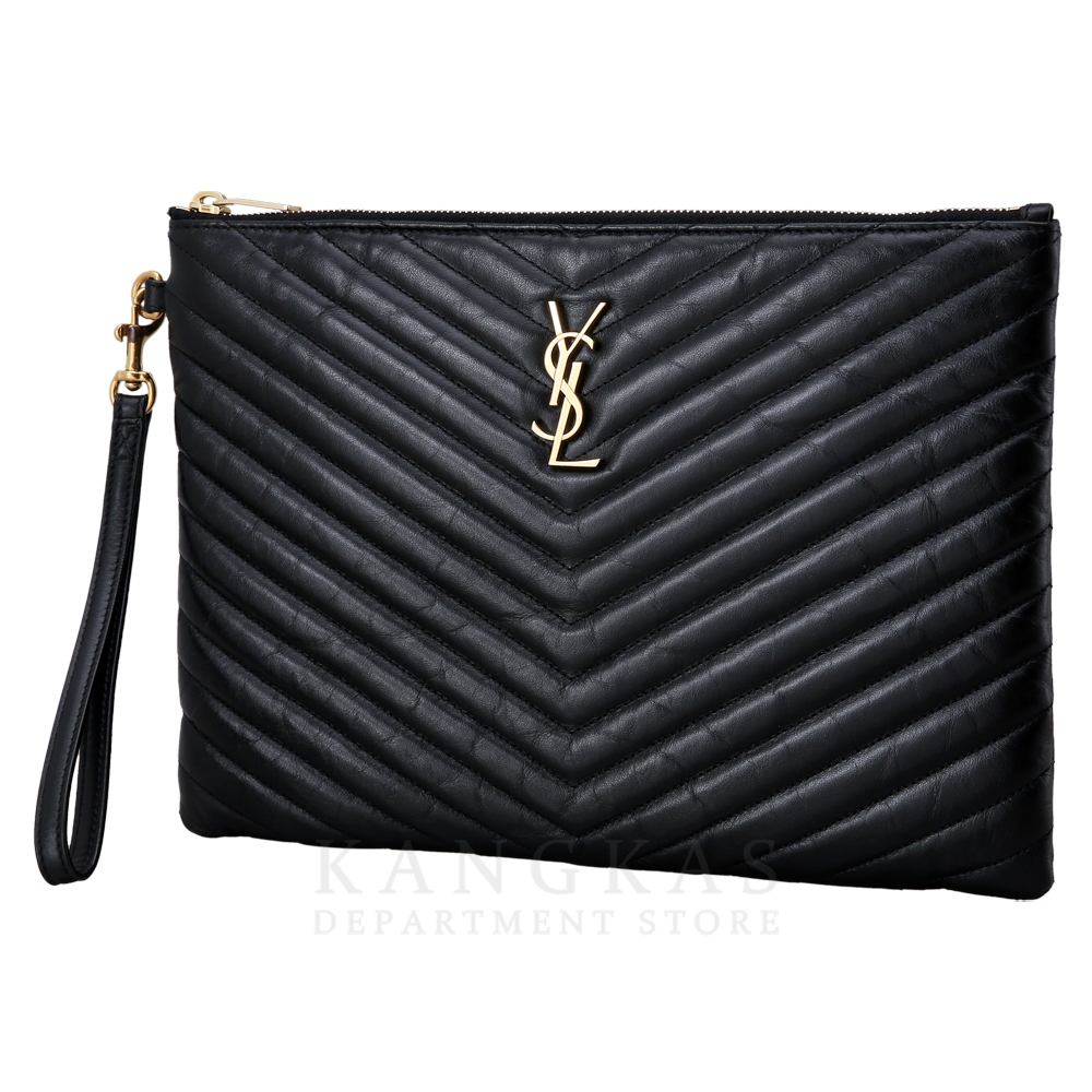Yves Saint Laurent(USED)생로랑 559193 모노그램 쉐브론 클러치