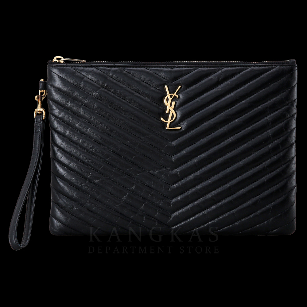 Yves Saint Laurent(USED)생로랑 559193 모노그램 쉐브론 클러치